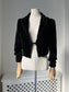 1950s 1960s 'Kay Bee' Black Velvet Jacket