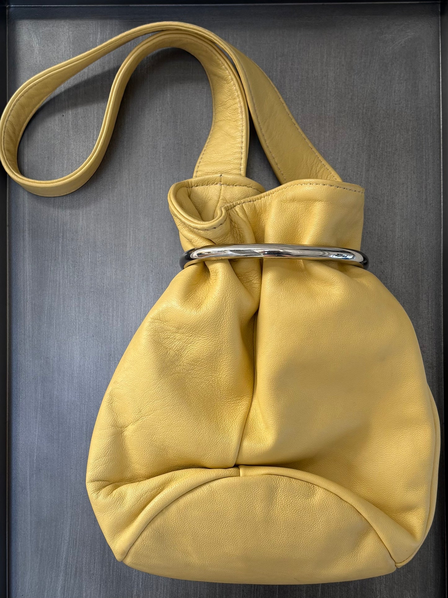 2000s Butter Yellow Bag