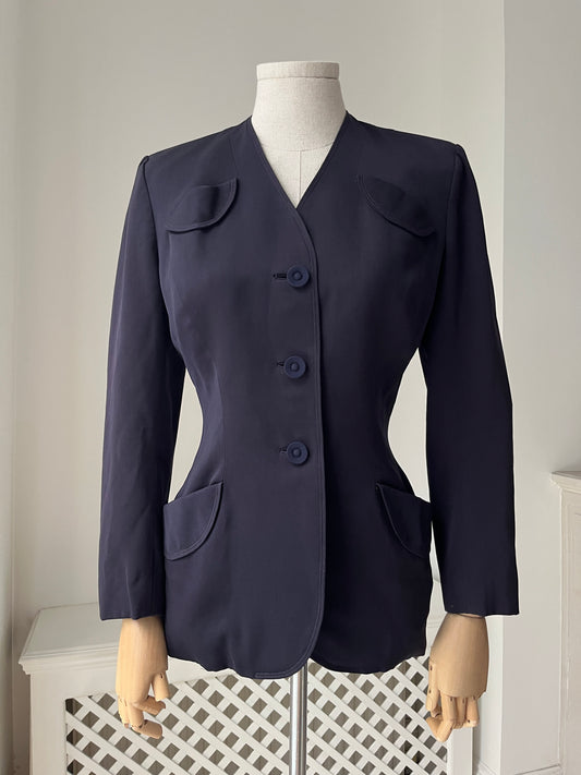 1940s 'Bullock's' Structured Jacket