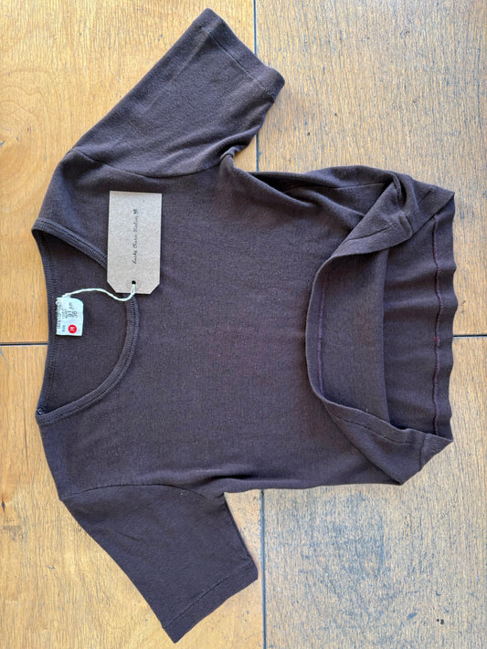 1970s Brown Cotton Tee