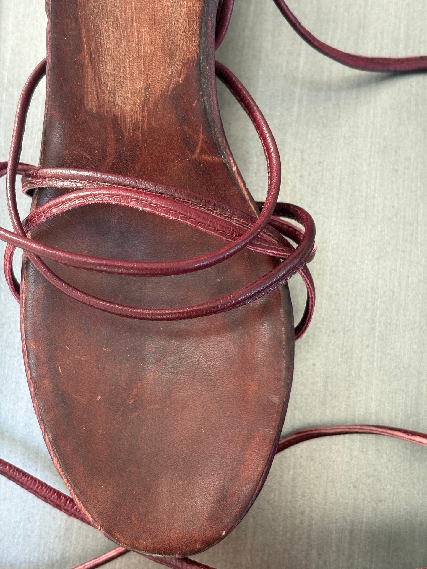 1970s Wooden Platform Wedges