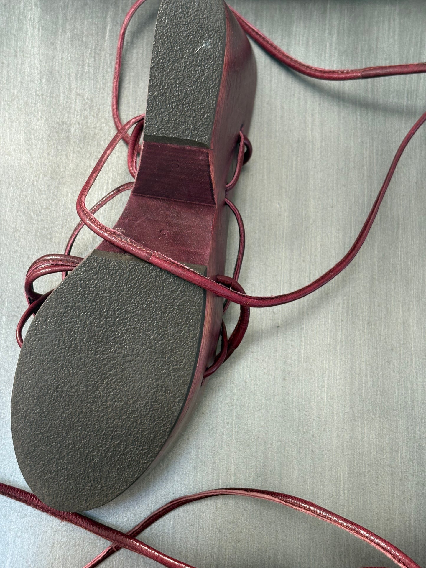 1970s Wooden Platform Wedges