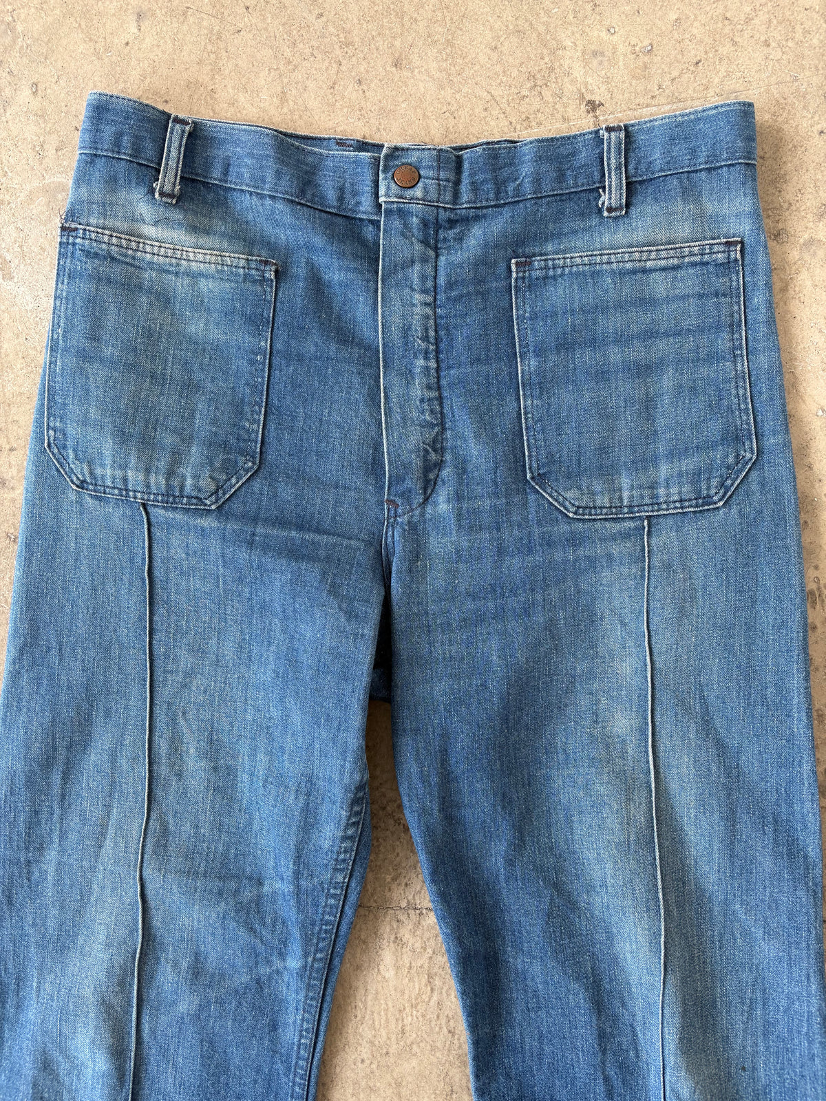 1970s Sailor Style 'Cheap' Jeans