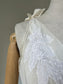 1950s Embroidered Cream Nightdress Slip