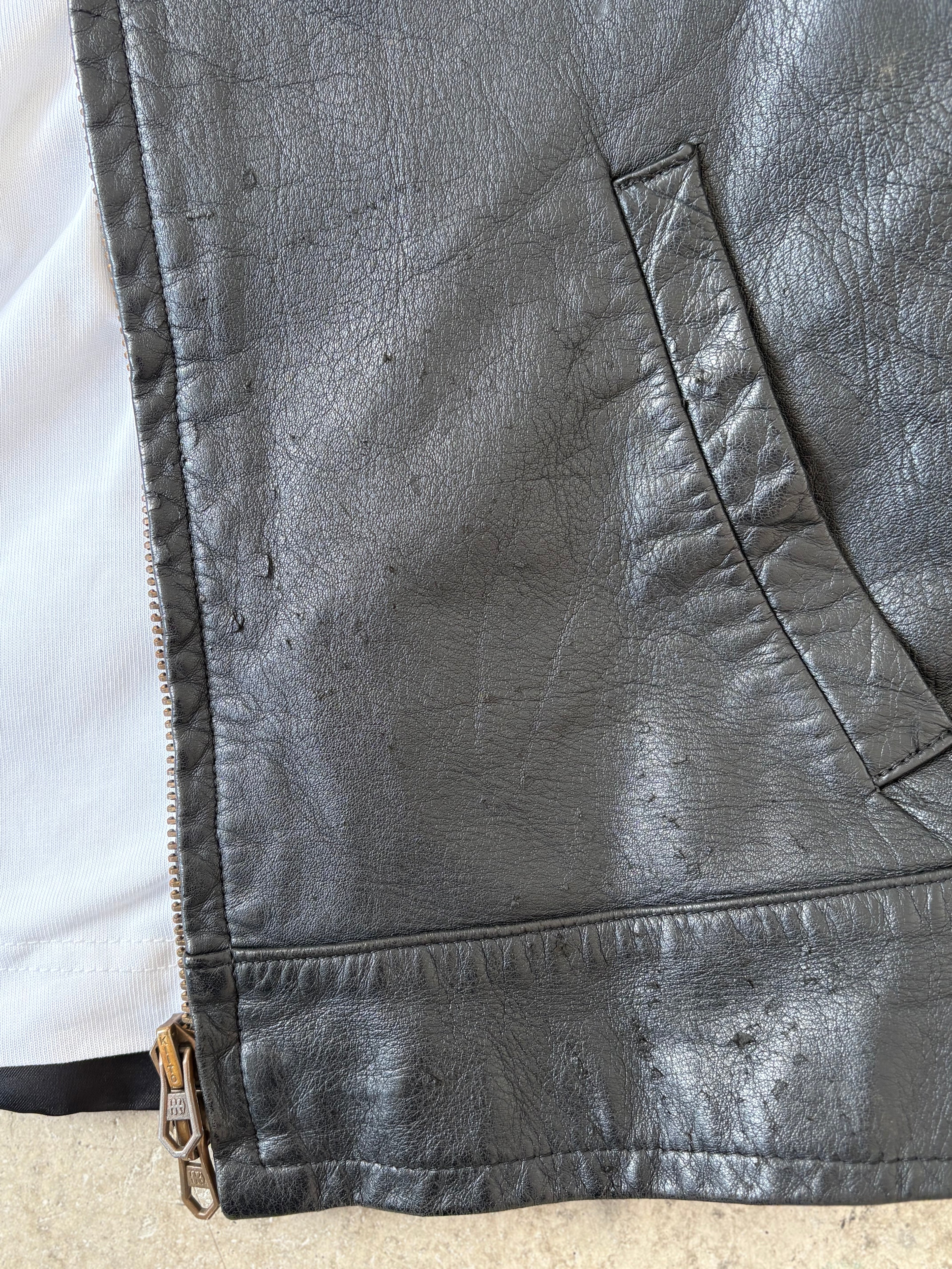 1960s Fringed Leather Jacket