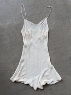 1930s Silk Chiffon Step-In
