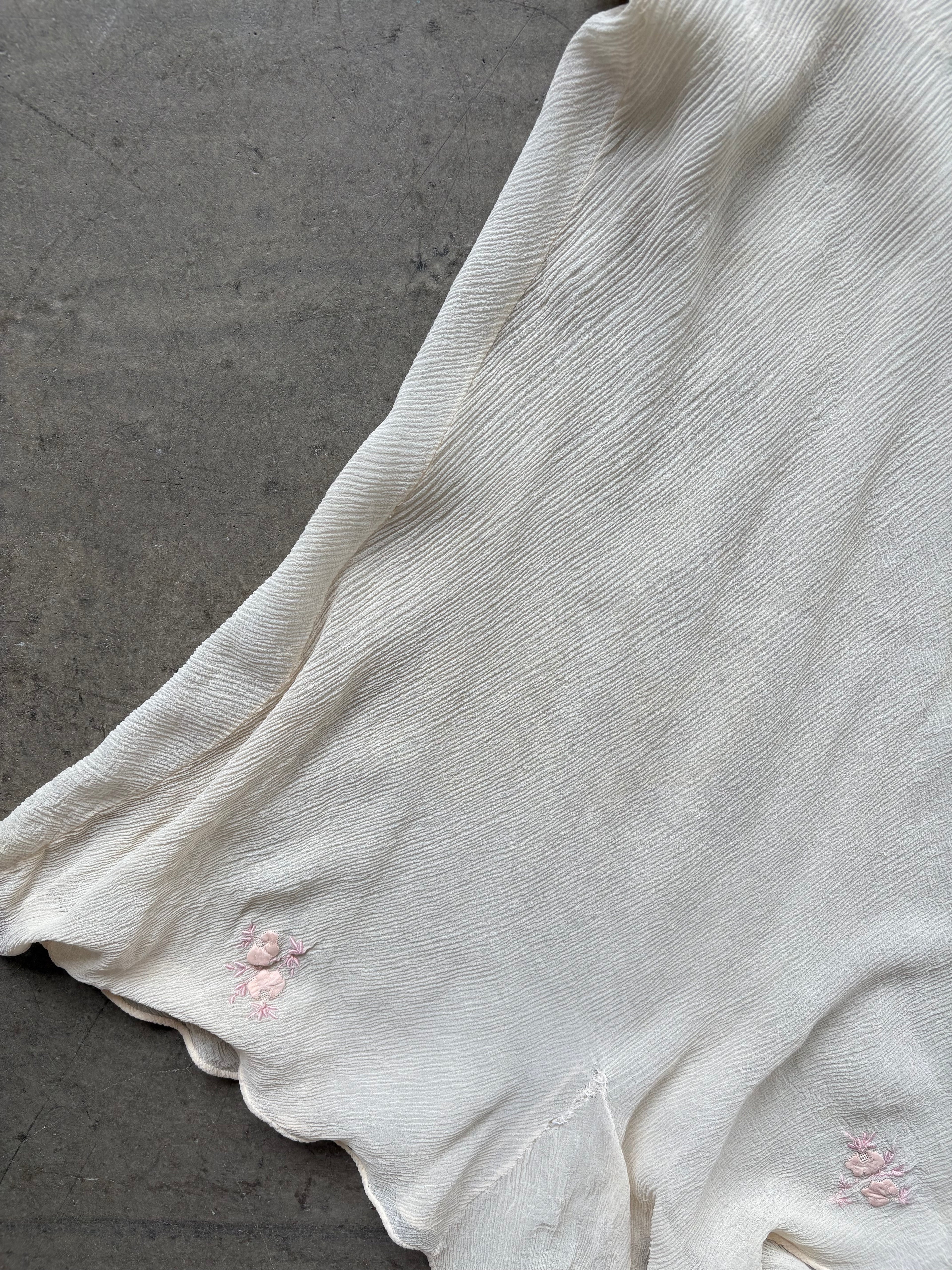 1930s Silk Chiffon Step-In