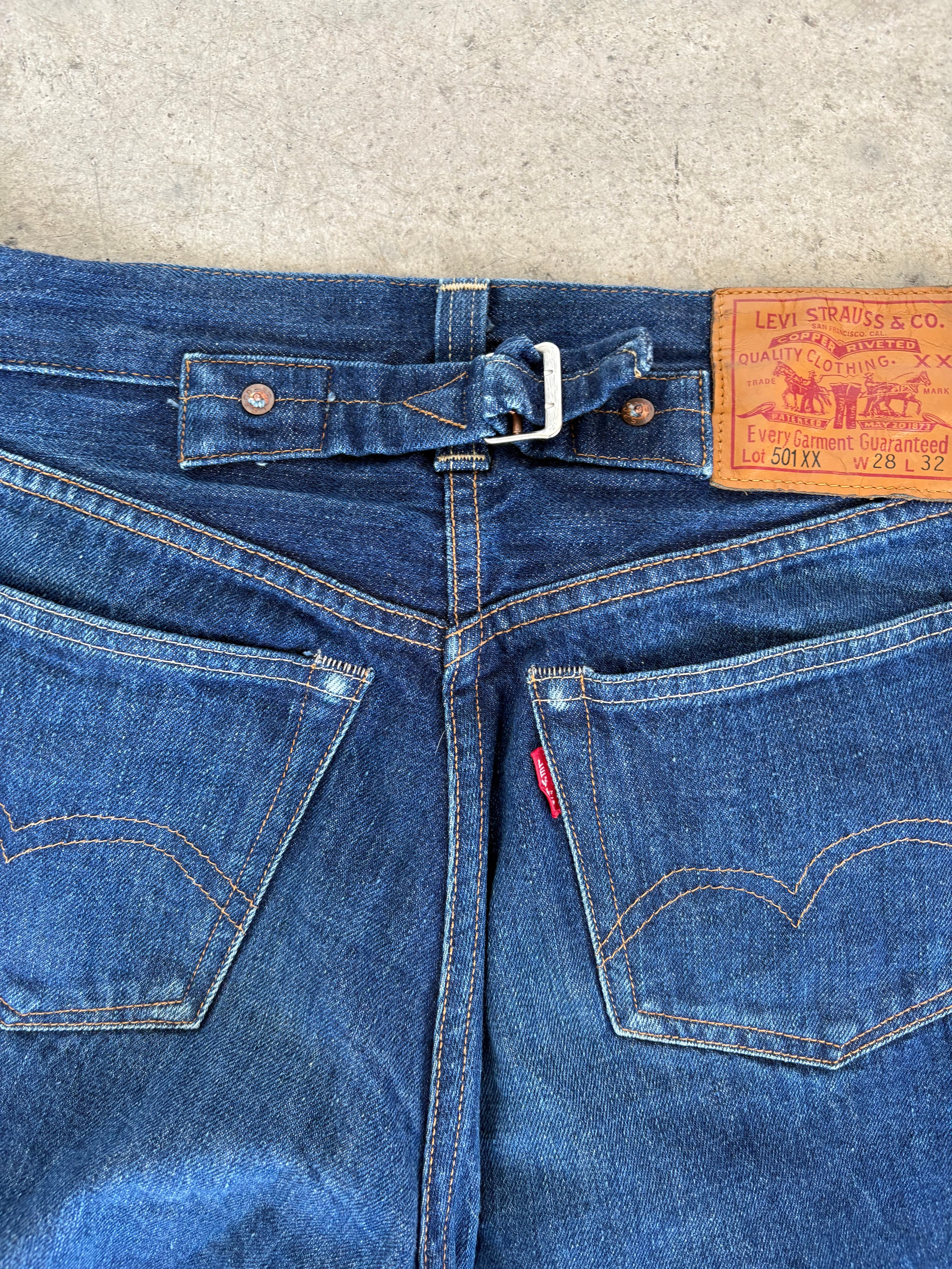 Reproduction Levi's 501XX Buckle Back Jeans