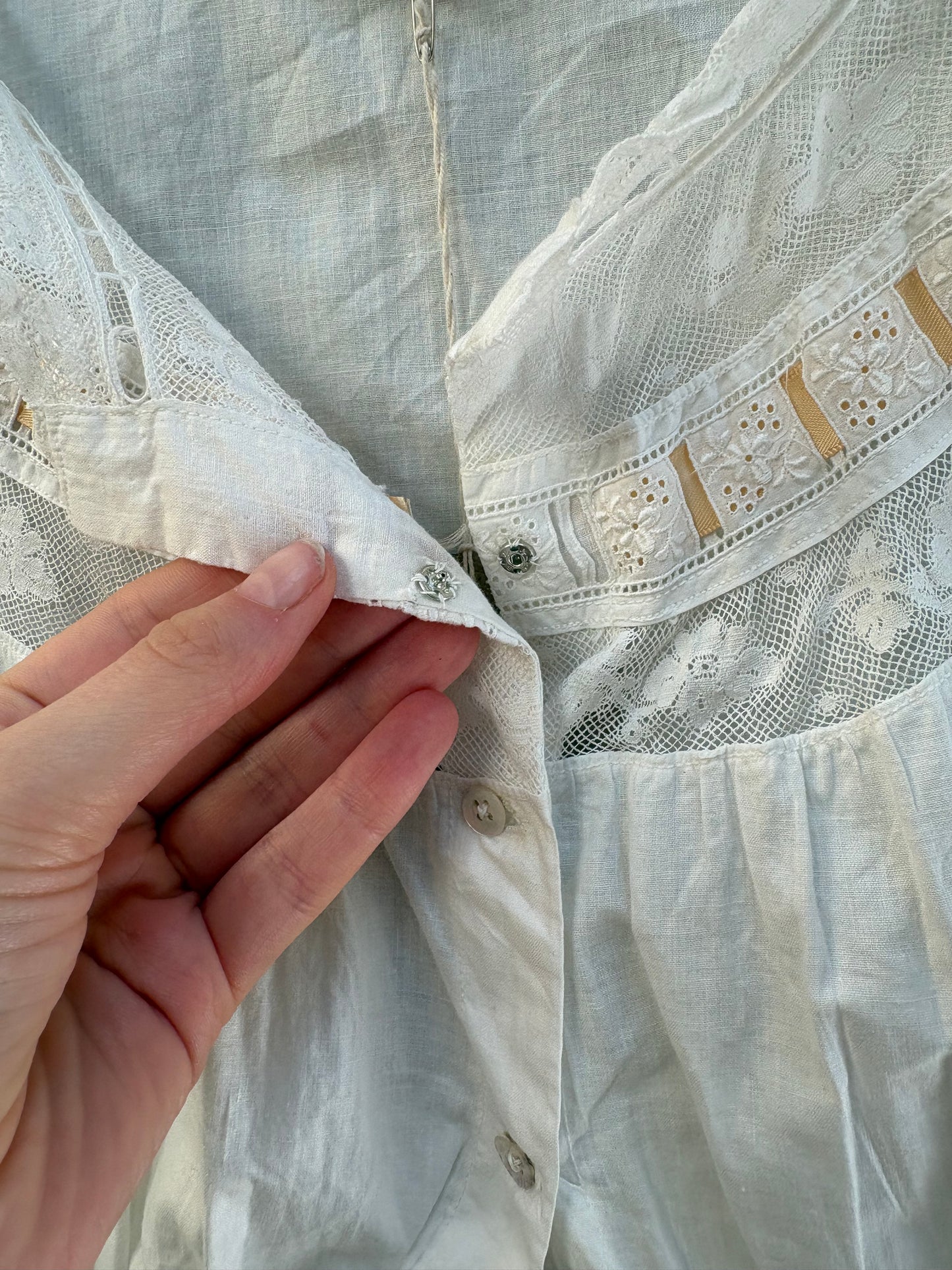 1910s Edwardian Corset Cover