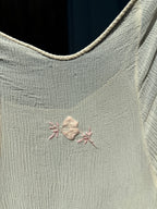 1930s Silk Chiffon Step-In