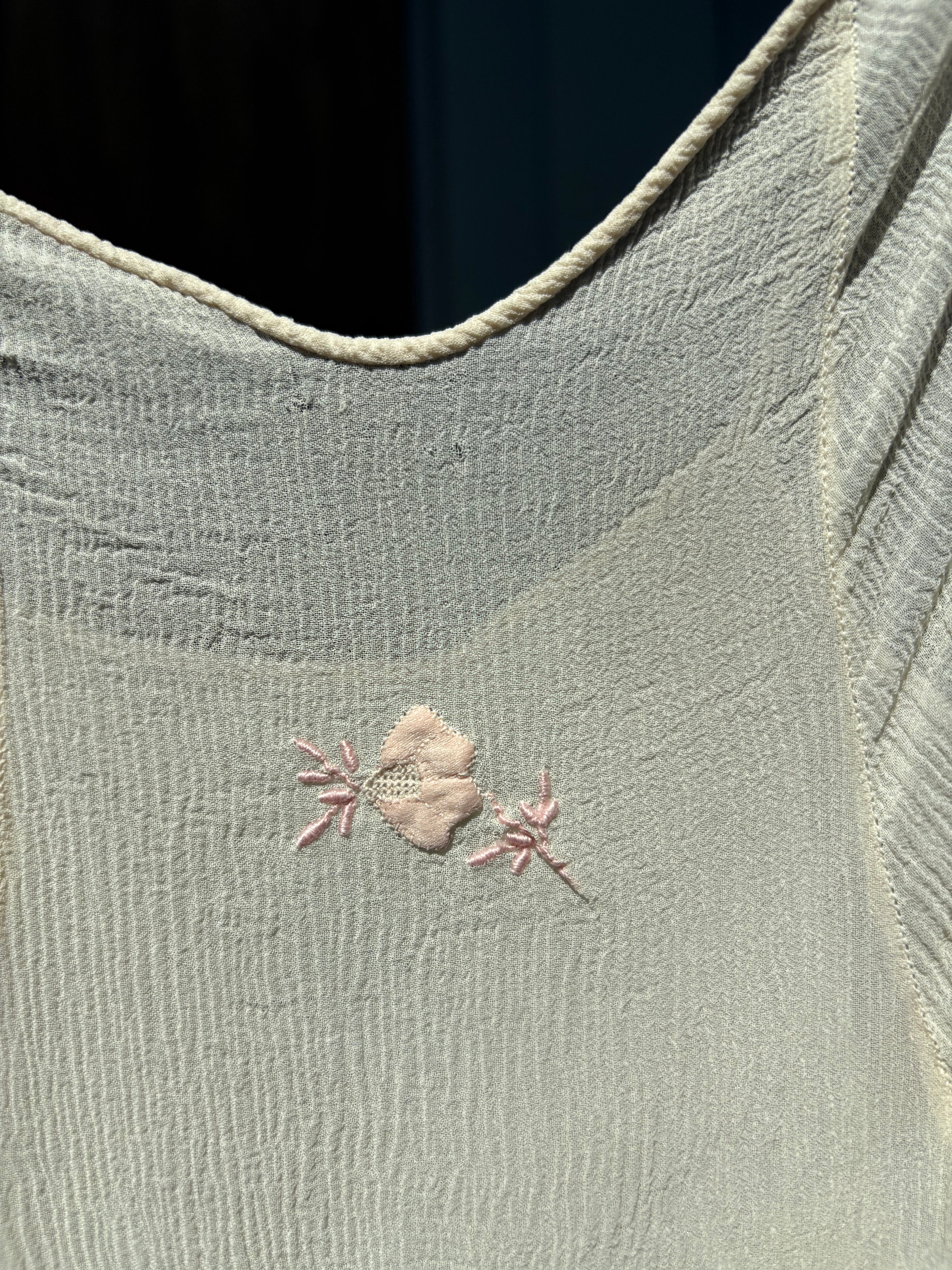 1930s Silk Chiffon Step-In