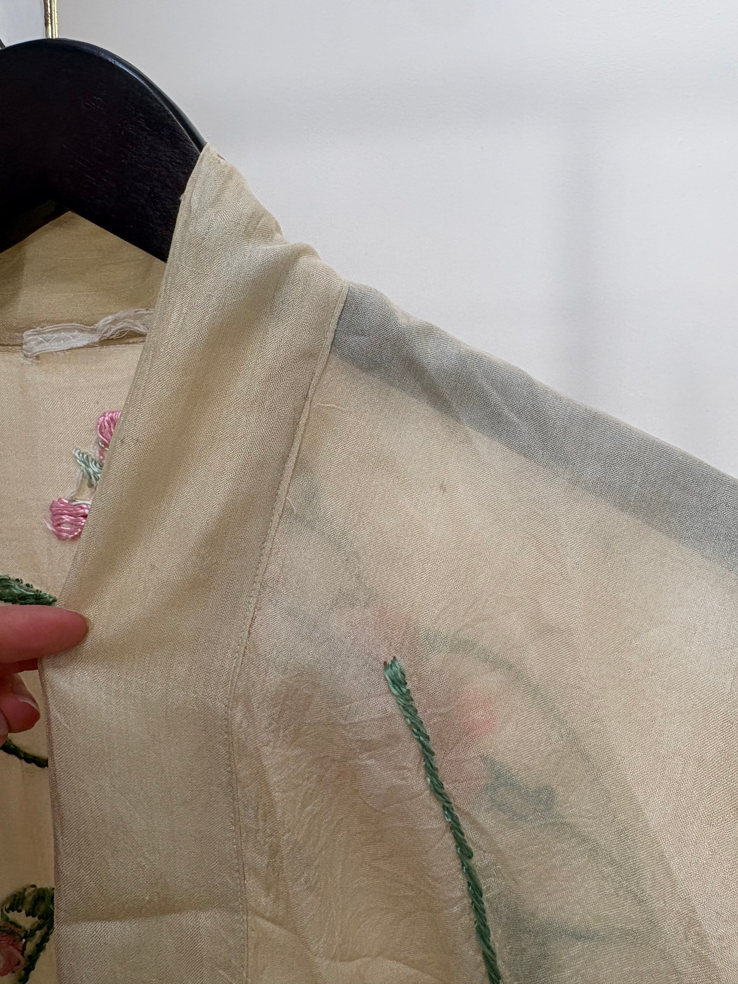 1930s Silk Kimono