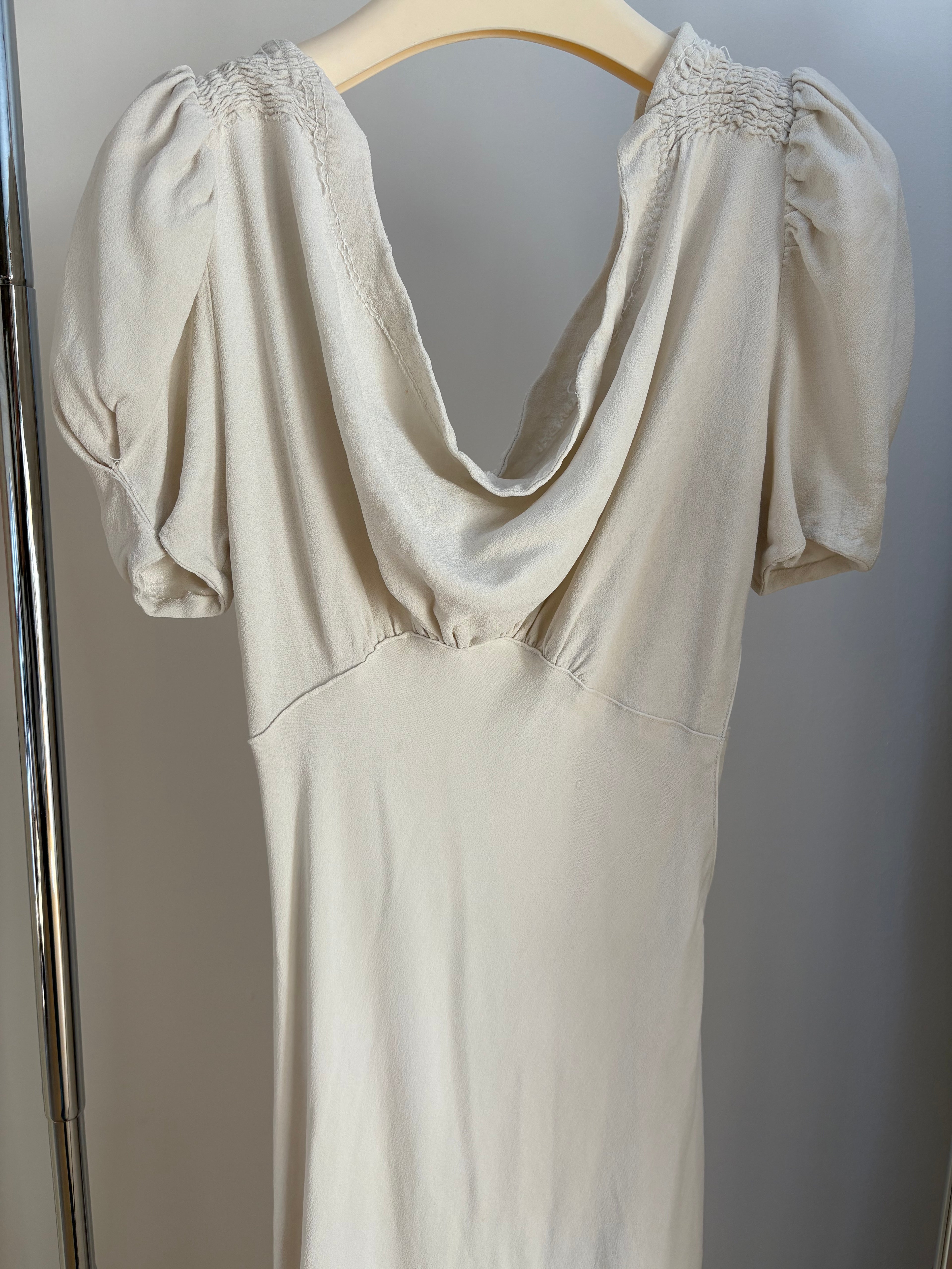 1930s Crepe Dress