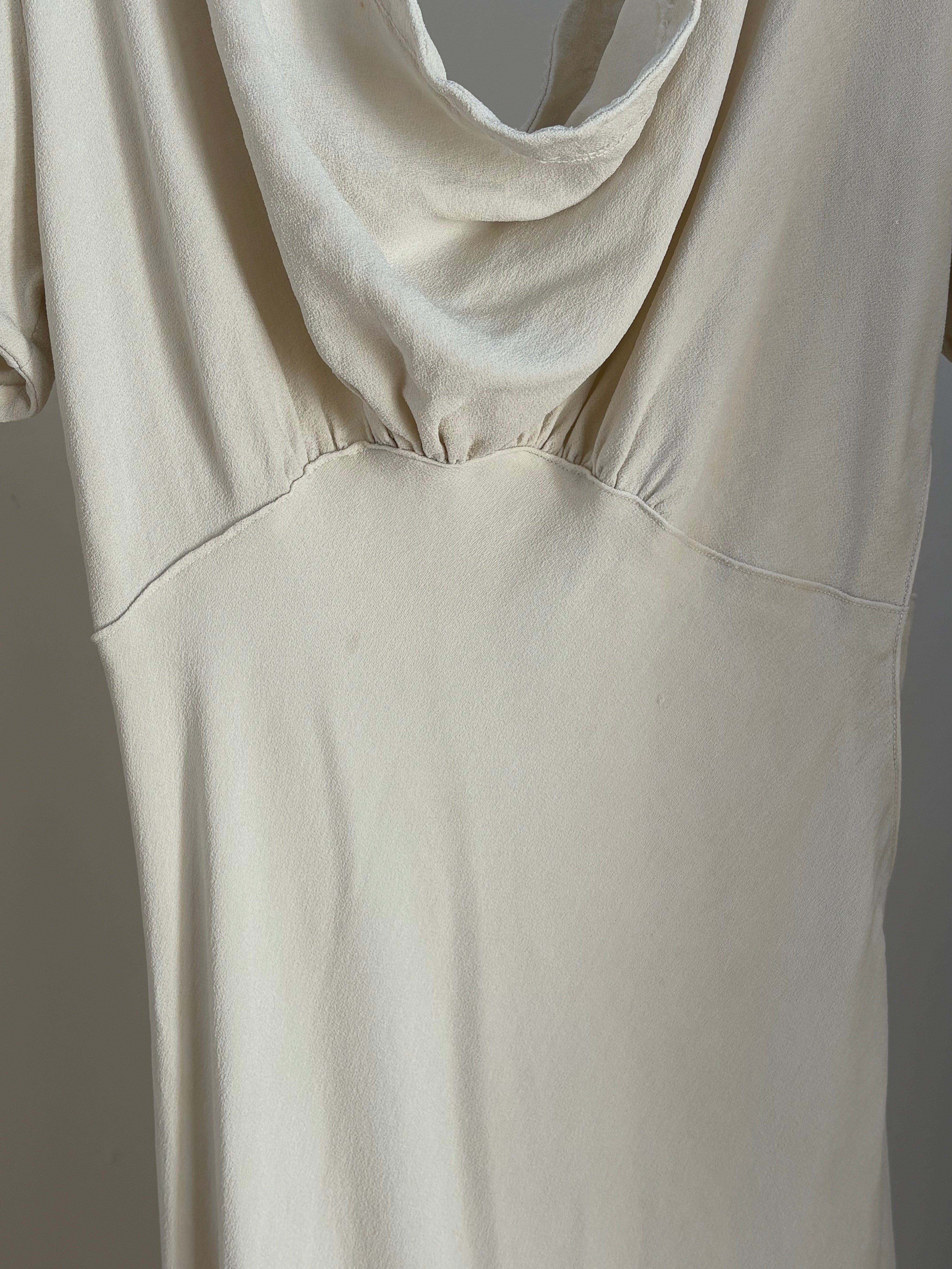 1930s Crepe Dress