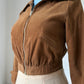 1950s Corduroy Cropped Jacket