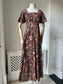 1970s 'Clothes by Samuel Sherman' Indian Block Print Style Dress