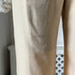 1990s Cream Silk Trousers