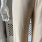 1990s Cream Silk Trousers