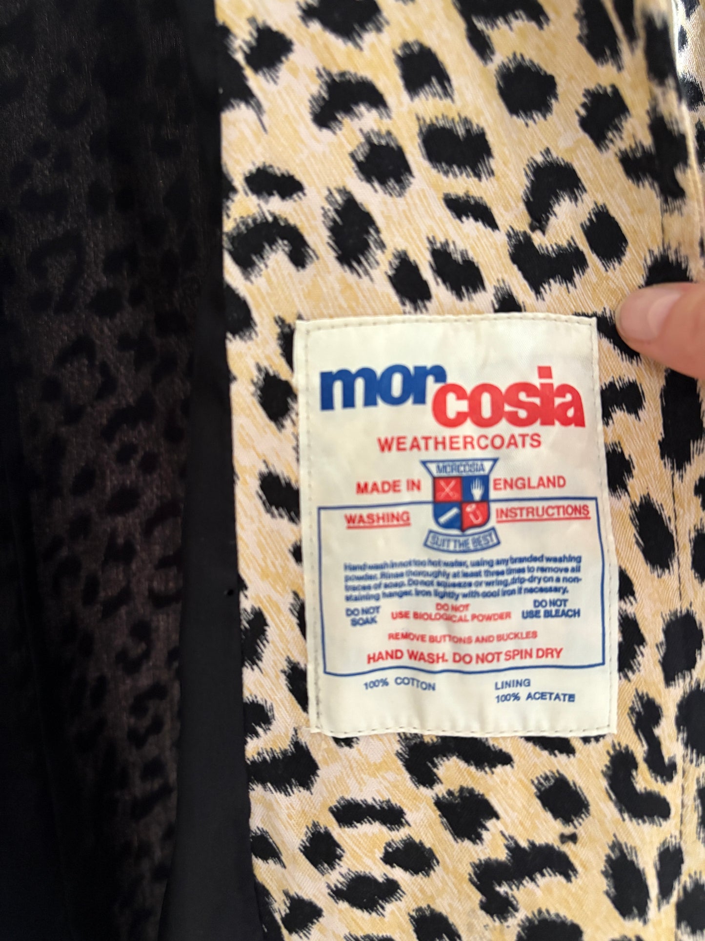 1960s Leopard Print Swing Coat