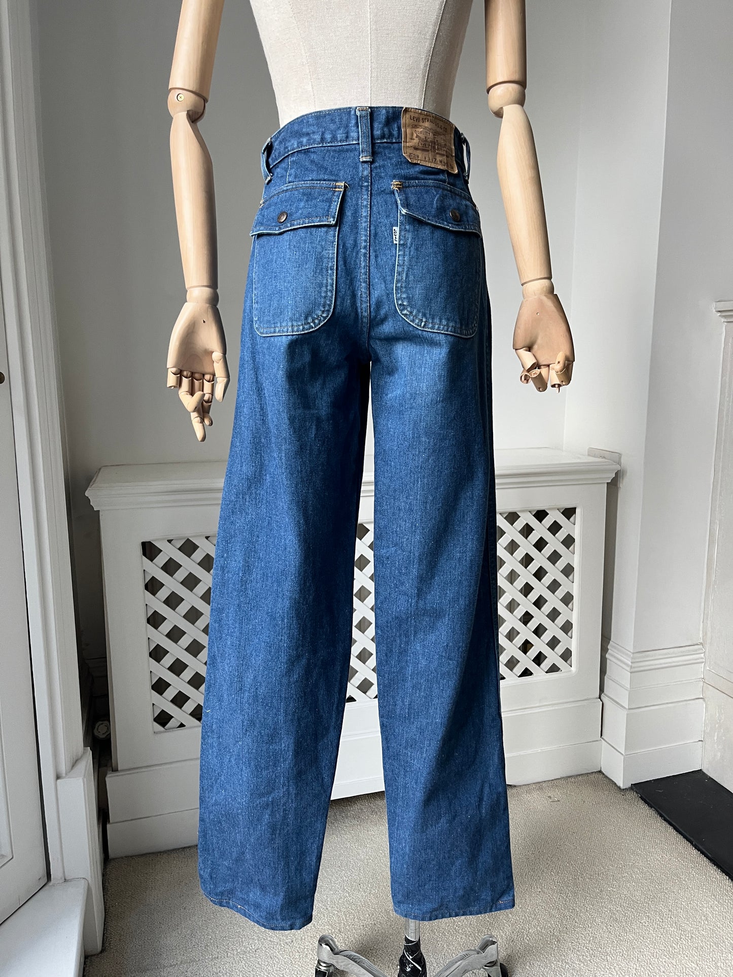 1980s 'Levis' Straight Leg Jeans