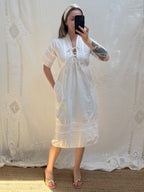 1970s 'French' Connection Cotton Dress