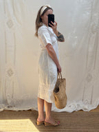 1970s 'French' Connection Cotton Dress