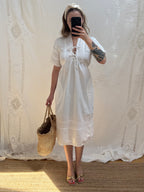 1970s 'French' Connection Cotton Dress