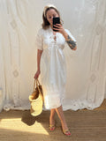 1970s 'French' Connection Cotton Dress