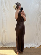 2000s 'Ghost' Brown Dress