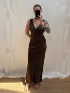 2000s 'Ghost' Brown Dress