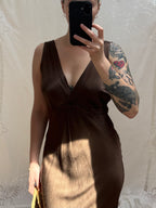 2000s 'Ghost' Brown Dress