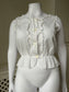 1970s does Edwardian Corset Cover Style Chemise