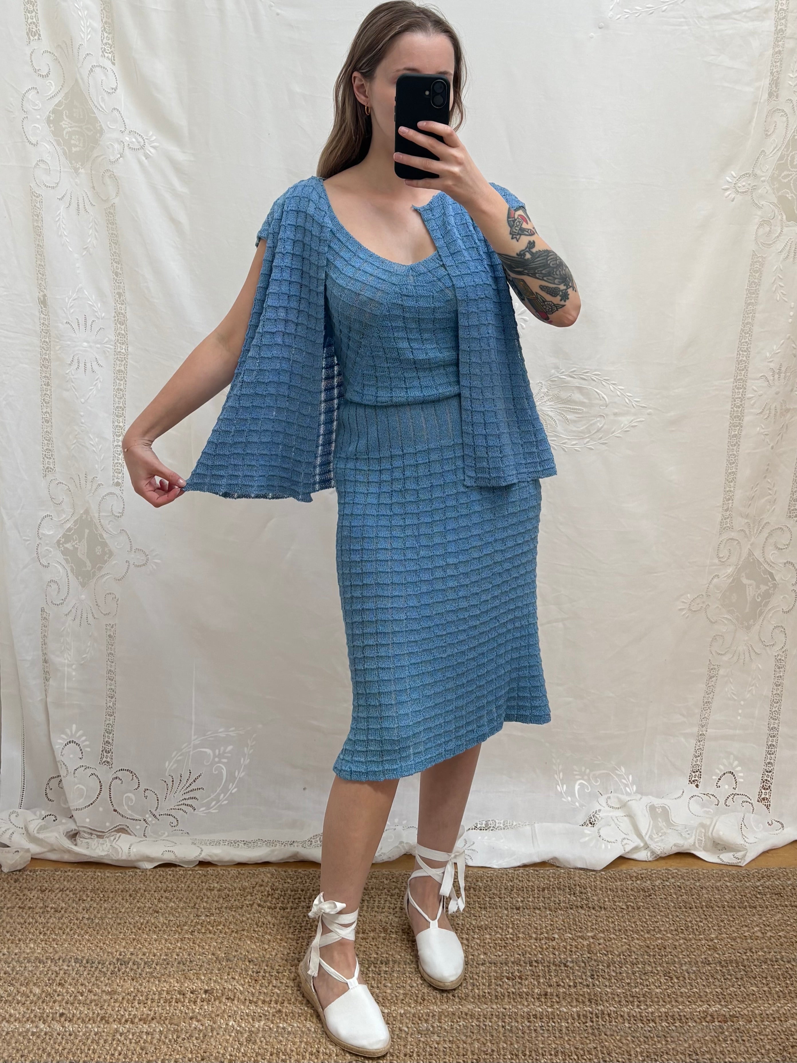 1980s *rare* Mary Farrin Knit Matching Set