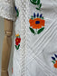 1970s Embroidered Mexican Folk Blouse