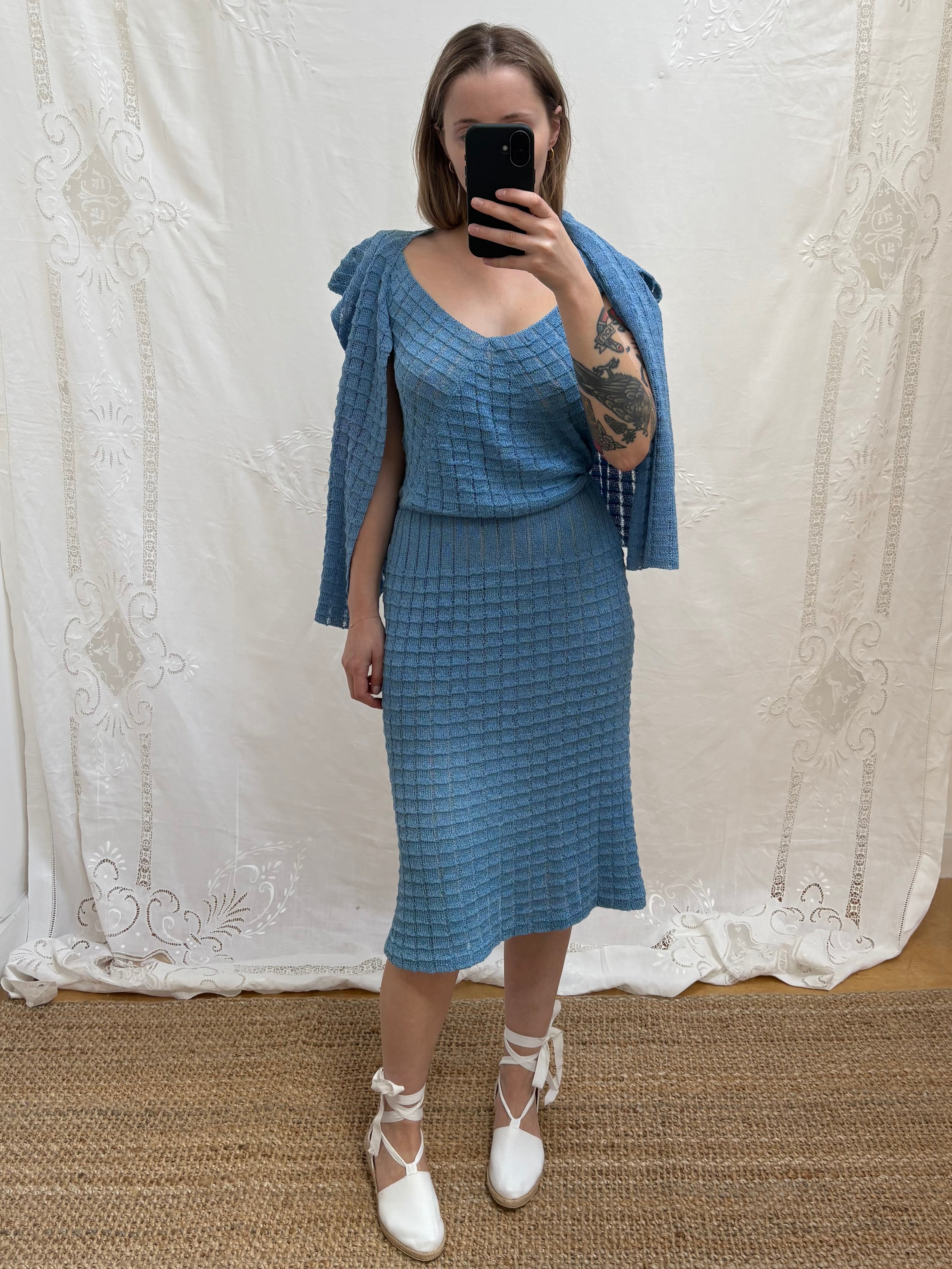 1980s *rare* Mary Farrin Knit Matching Set