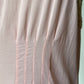 1940s Candy Floss Pink Midi Pink Slip with Lace