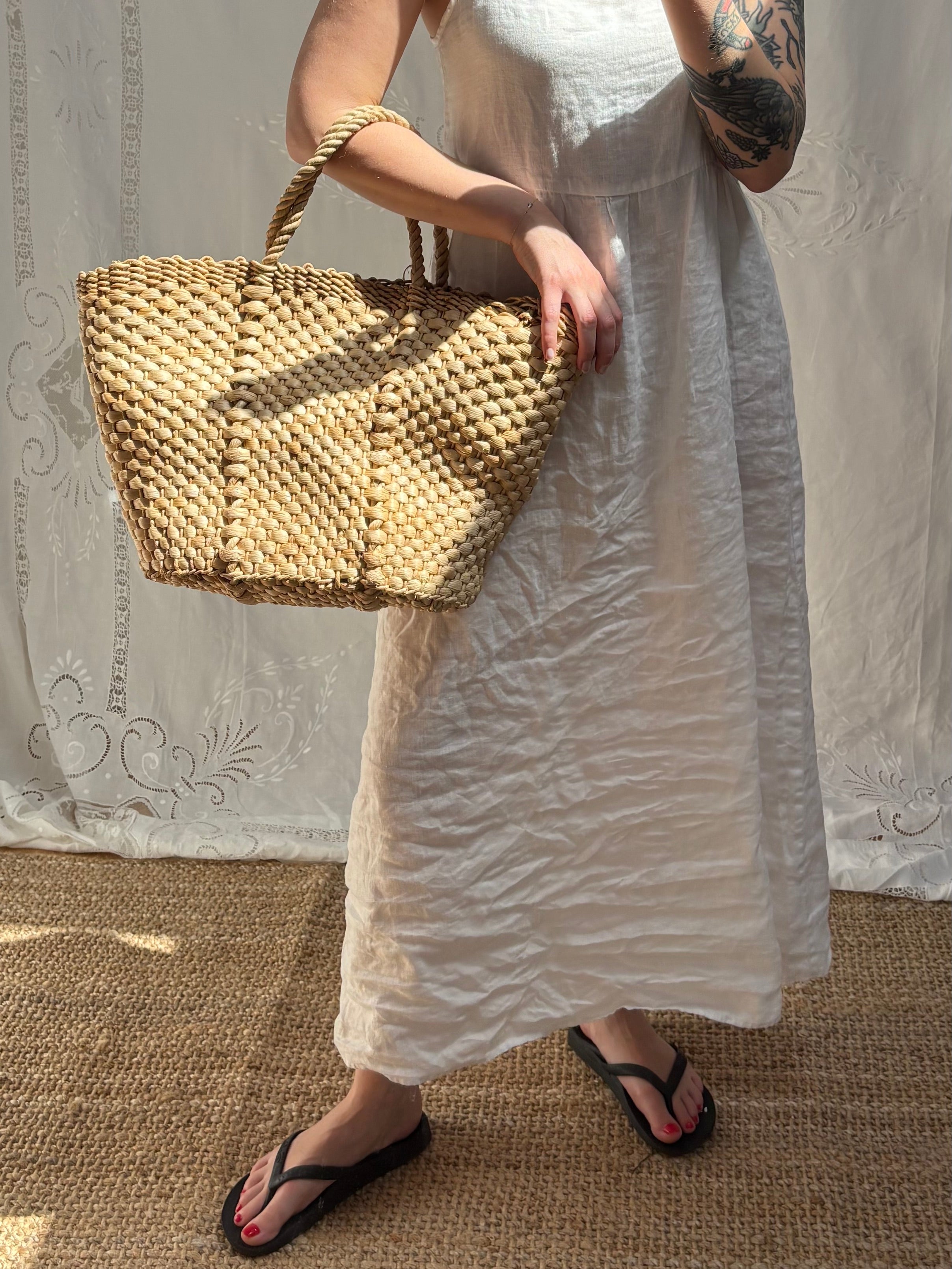 Vintage Wicker Bag