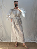 1970s Pure Cotton Mexican Dress
