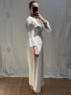 1970s Pure Cotton Mexican Dress