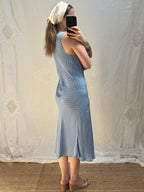 1990s Pure Silk Polka Dot Dress