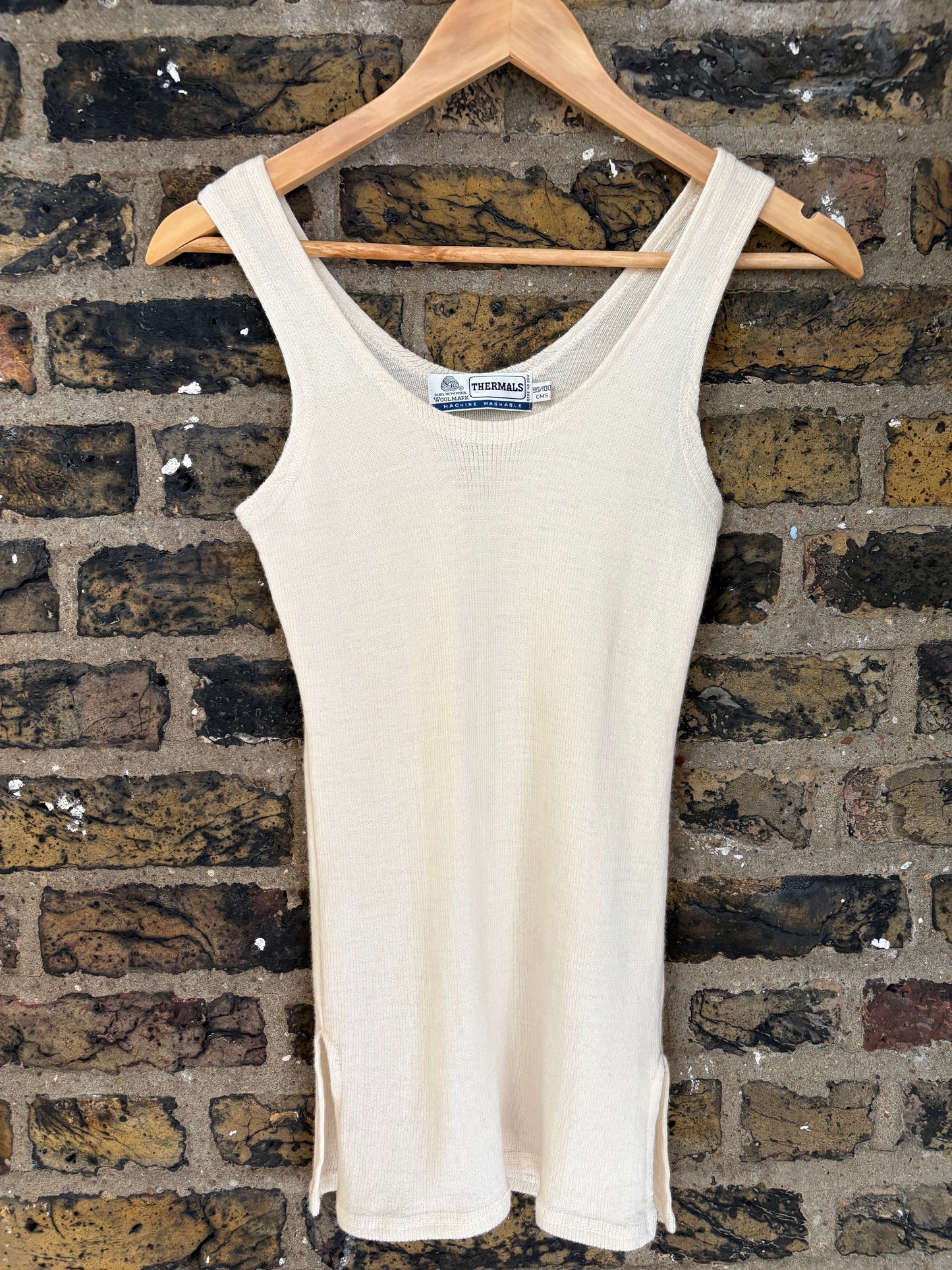 1990s Pure Wool Thermal Vest