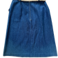 1970s 'Apawe' Denim Skirt