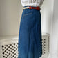 1970s 'Apawe' Denim Skirt