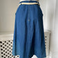 1970s 'Apawe' Denim Skirt