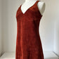 1960s 'Brenzin’ *rare* 100% Suede Leather Dress