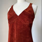 1960s 'Brenzin’ *rare* 100% Suede Leather Dress