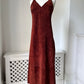 1960s 'Brenzin’ *rare* 100% Suede Leather Dress
