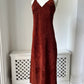 1960s 'Brenzin’ *rare* 100% Suede Leather Dress