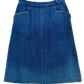 1970s 'Apawe' Denim Skirt