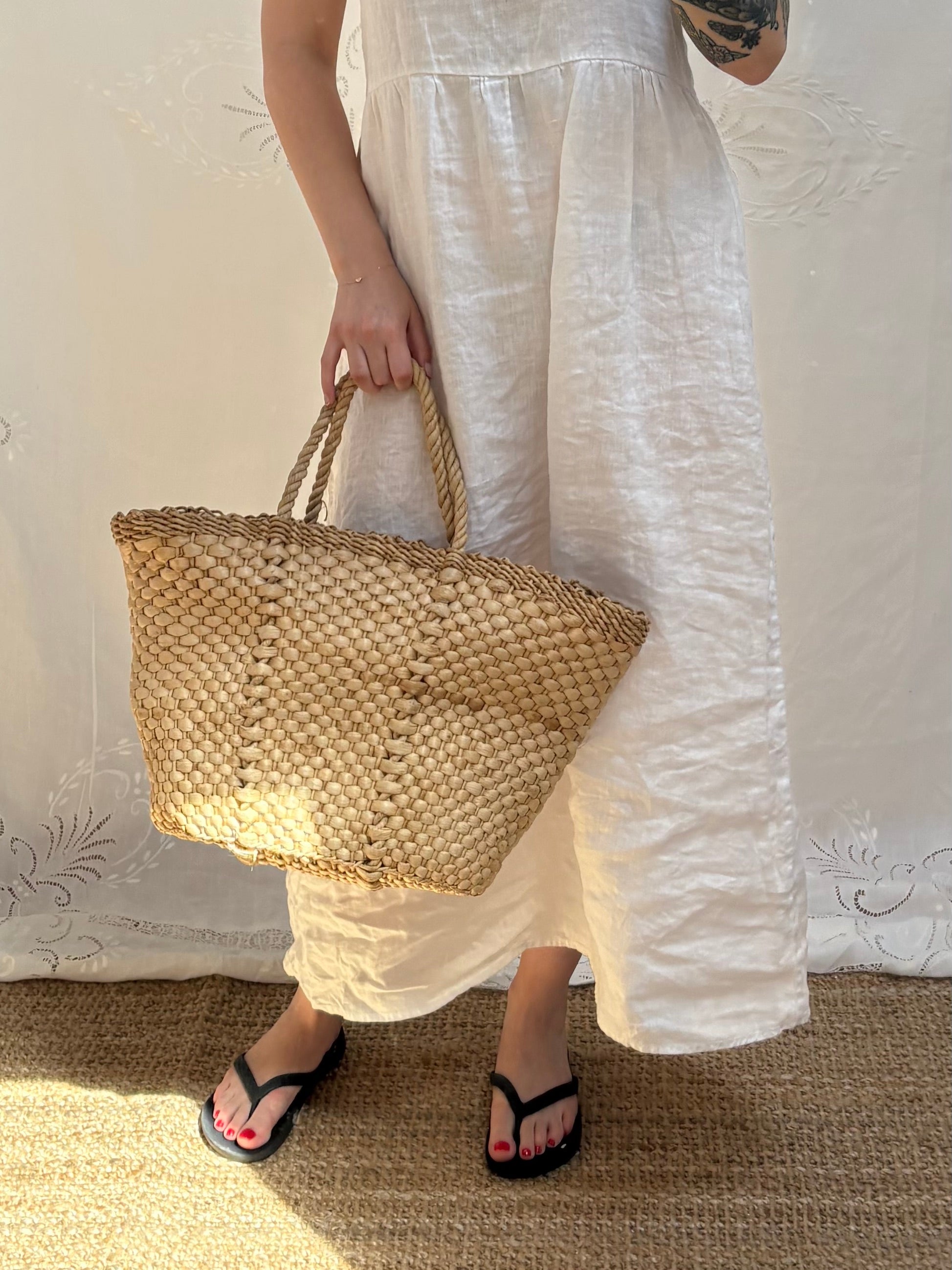 Vintage Wicker Bag
